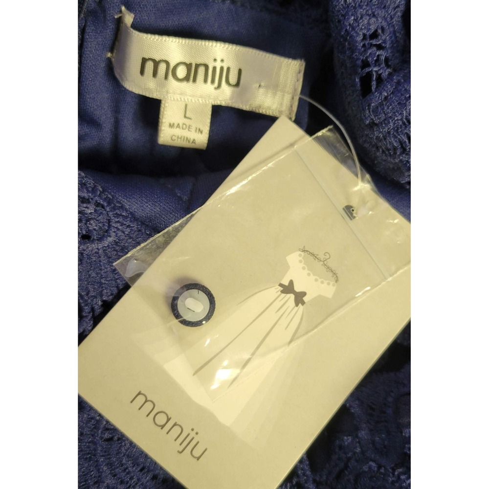 NWT Maniju Tulle Lace Dress - Picture 3 of 9